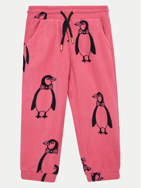 MINI RODINI Mini Rodini Pantaloni da tuta Penguin 1100009228 Rosa Regular Fit