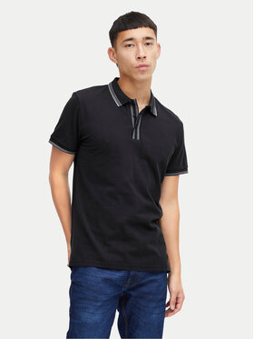 Blend Blend Tricou polo 20716474 Negru Regular Fit
