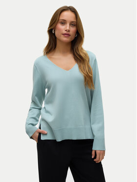 Vero Moda Vero Moda Bluzka Silje 10320451 Zielony Loose Fit