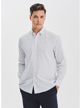 Pako Lorente Pako Lorente Koszula P25WF-1X-067 Biały Regular Fit