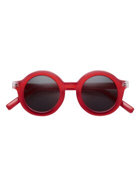 BabyMocs BabyMocs Okulary przeciwsłoneczne dziecięce Signature Kids Sunnies' Czerwony