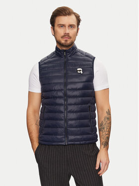 KARL LAGERFELD KARL LAGERFELD Bezrękawnik 505711 Granatowy Regular Fit