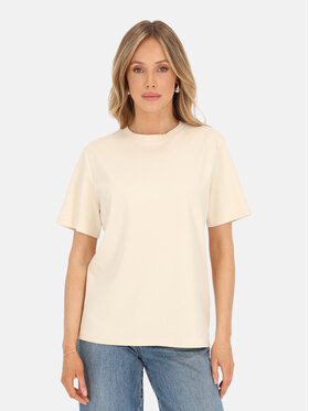 L’AF L’AF T-Shirt Matis Beżowy Regular Fit