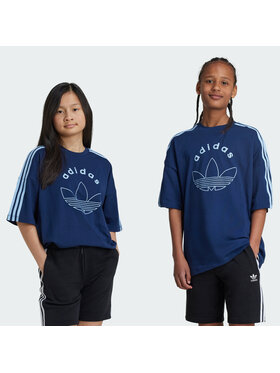 adidas adidas T-Shirt 136767 Niebieski jasny Loose Fit