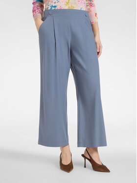 Elena Mirò Elena Mirò Spodnie materiałowe P076Z000165N023 Szary Cropp Fit