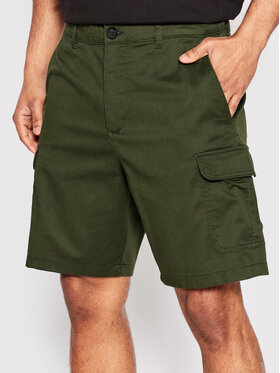 Selected Homme Selected Homme Pantalon scurți din material Liam 16084383 Verde Comfort Fit