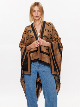 Pinko Pinko Пончо Pedante 100527 A0K6 Бежов Relaxed Fit