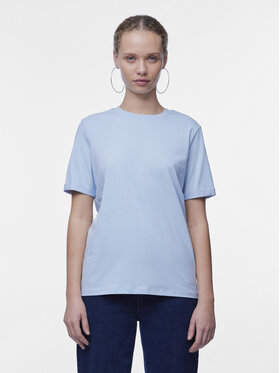 Pieces Pieces T-shirt Ria 17086970 Plava Regular Fit