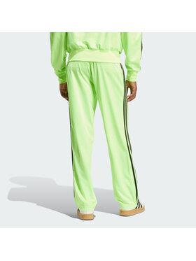 adidas adidas Spodnie materiałowe 110375 Zielony Regular Fit