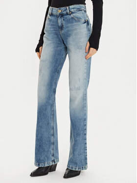 Just Cavalli Just Cavalli Τζιν 77PAB513 Μπλε Flare Fit