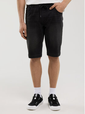 BIG STAR BIG STAR Kurtka jeansowa PARKER Czarny Bermuda Fit