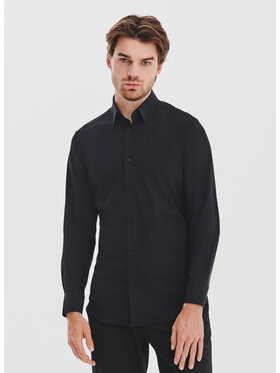 Pako Lorente Pako Lorente Koszula P25WF-1X-048 Czarny Slim Fit