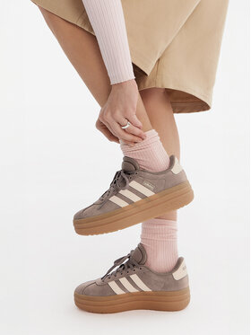 adidas adidas Снікерcи Vl Court Bold J KK4502 Коричневий