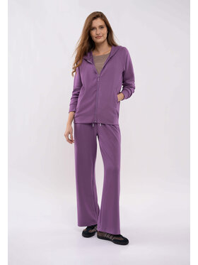 Volcano Volcano Bluza B-BELLA Fioletowy Comfort Fit