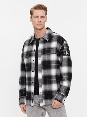 Calvin Klein Jeans Calvin Klein Jeans Ing Check Shirt J30J324611 Fekete Regular Fit