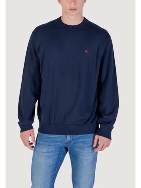 Calvin Klein Jeans Calvin Klein Jeans Πουλόβερ LS EZ COTTON CREWNK Μπλε To Fit
