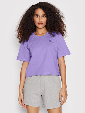 Russell Athletic Russell Athletic Тишърт Behr E24011 Виолетов Relaxed Fit