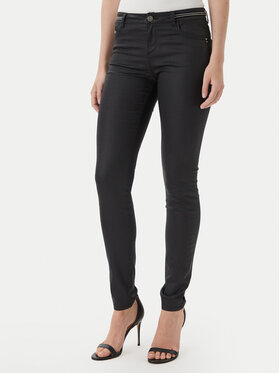 Morgan Morgan Spodnie materiałowe 212-PALONA Czarny Slim Fit