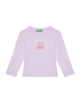 United Colors Of Benetton United Colors Of Benetton Блузка 3I9WG10HV Фіолетовий Slim Fit