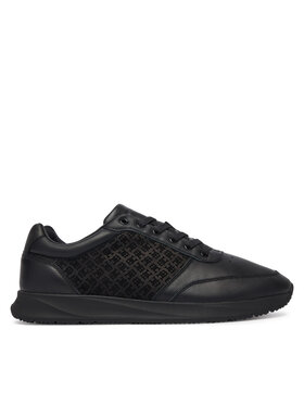 Tommy Hilfiger Tommy Hilfiger Αθλητικά Elevated Th Mono Mix Runner FM0FM06015 Μαύρο