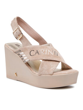 Carinii Carinii Sandały B8115 Beżowy