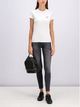 Guess Guess T-krekls Basic W94I92 K8HA0 Balts Slim Fit