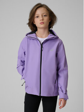 4F 4F Kurtka przejściowa OUTERWEAR Fioletowy Regular Fit