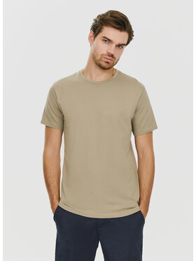 Pako Lorente Pako Lorente T-Shirt P24SF-TT-001 Khaki Regular Fit