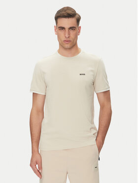 BOSS BOSS Tričko Taul 50521245 Béžová Regular Fit
