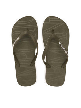 Emporio Armani Emporio Armani Žabky EX000041 AF22188 M7170 Tmavo zelená