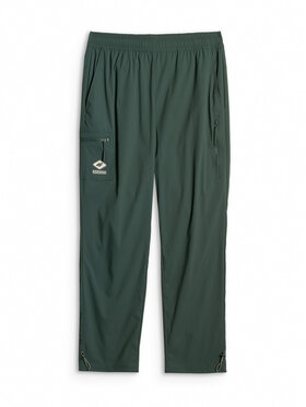 4F 4F Pantaloni di tessuto NATURE’S TRAIL Verde scuro Regular Fit