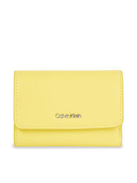 Calvin Klein Calvin Klein Väike naiste rahakott Ck Must Small Trifold K60K611934 Kollane
