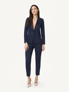 KMX KMX Marynarka 107710012 Czarny Fitted Fit