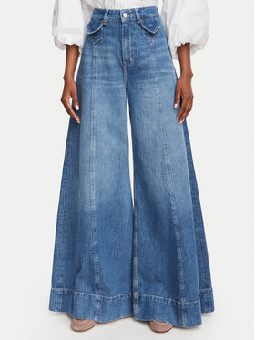 BOSS BOSS Blugi C Jane 50564408 Albastru Wide Leg