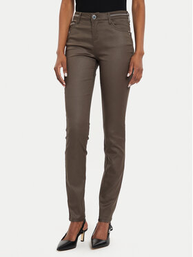 Morgan Morgan Jeans hlače 212-PALONA Rjava Slim Fit