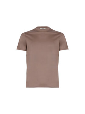 ACANFORA ACANFORA T-Shirt ACA010-CAF Brązowy Regular Fit