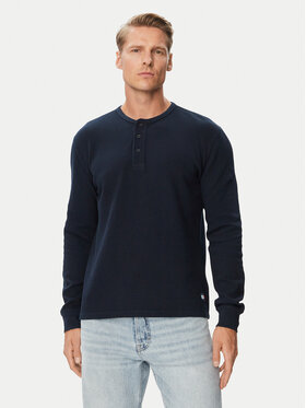 Tommy Jeans Tommy Jeans Longsleeve DM0DM23549 Granatowy Regular Fit