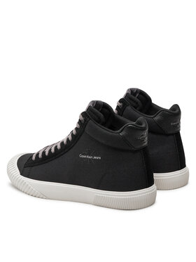 Calvin Klein Jeans Modne Superge Skater Vulc Mid Mtr YM0YM00999 Črna