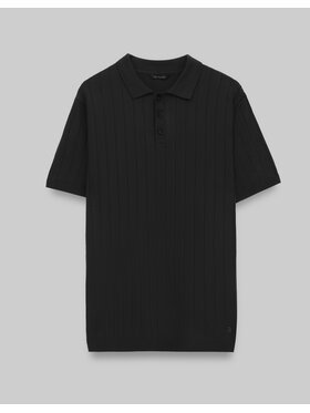 Borgio Borgio Polo pastena Czarny Classic Fit