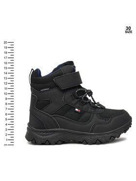 Tommy Hilfiger Škornji Za Sneg Fur Boot T1X5-33710-1492 S Črna