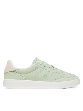 Tommy Hilfiger Tommy Hilfiger Sportcipők Th Heritage Monogram Sneaker FW0FW09180 Zöld