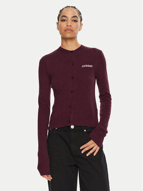 2NDDAY 2NDDAY Cardigan Vinny 2245341408 Bordeaux Regular Fit