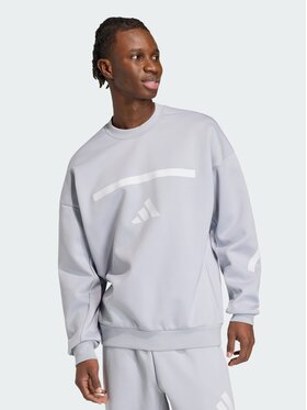 adidas adidas Longsleeve 145791 Szary Loose Fit