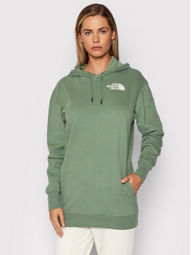 The North Face The North Face Bluză NF0A55GK Verde Relaxed Fit