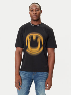 HUGO HUGO Тишърт Nalax 50543493 Черен Regular Fit