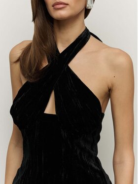 La Mania La Mania Top CHIC BLACK Černá Classic Fit