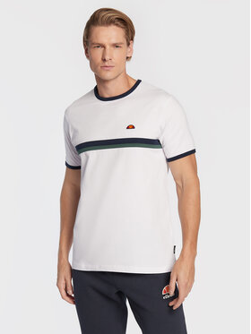 Ellesse Ellesse T-Shirt Lascio SHP15996 Biały Regular Fit