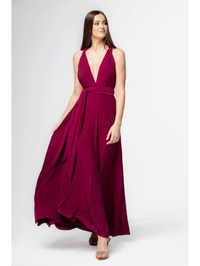Aurora Aurora Sukienka multiway (fuksja) Fioletowy Feminine Fit
