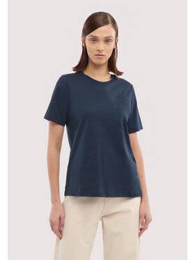 Trussardi Trussardi T-Shirt G1156000243N034 Niebieski Regular Fit