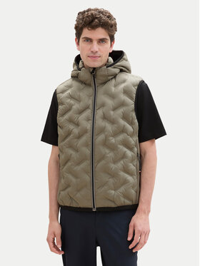 Tom Tailor Tom Tailor Vesta 1041313 Zelená Regular Fit